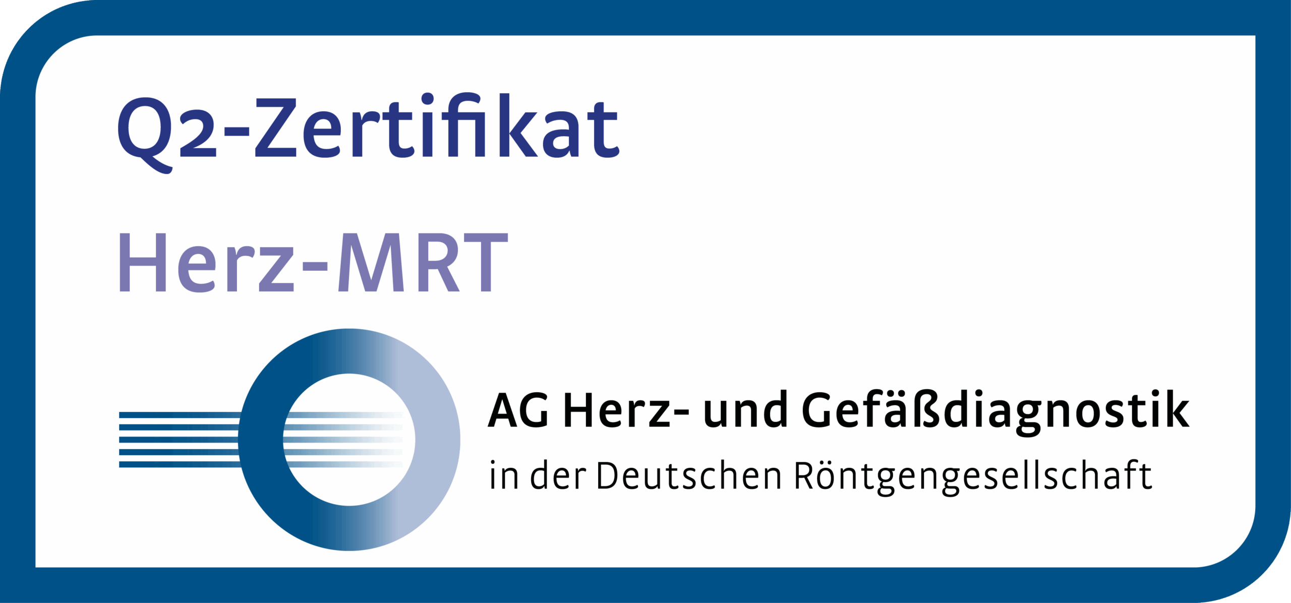 Zertifikat Herz-MRT